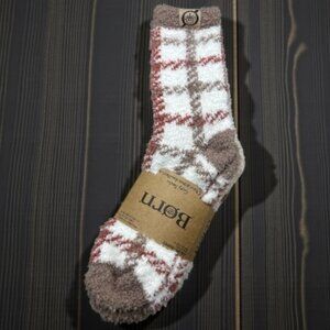Born Women’s 4 Pair Cozy Fuzzy Casual Socks (NWT)